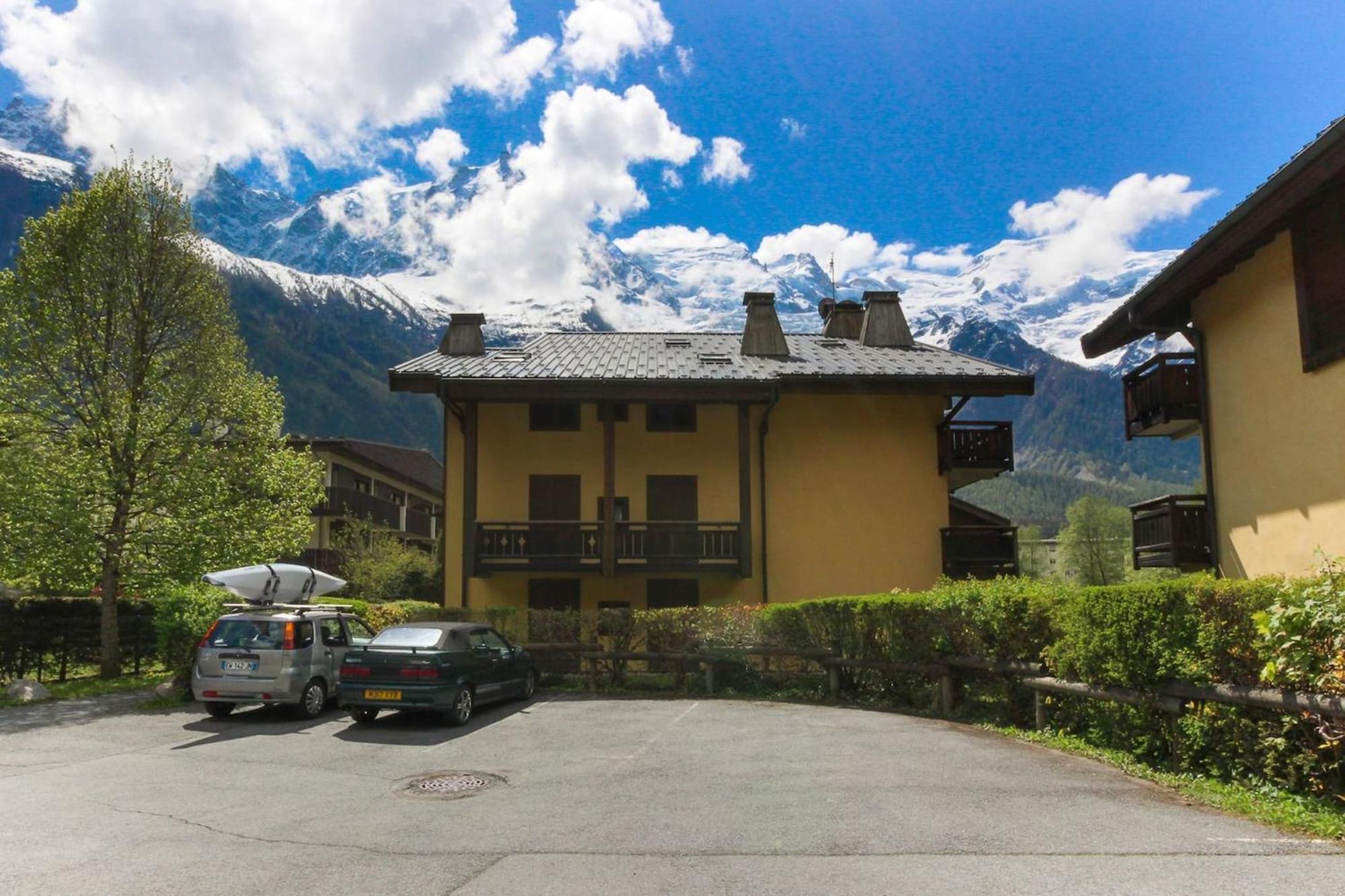 シャモニーLes Capucins - View Off Mont-Blanc Range - 4 Persアパートメント エクステリア 写真